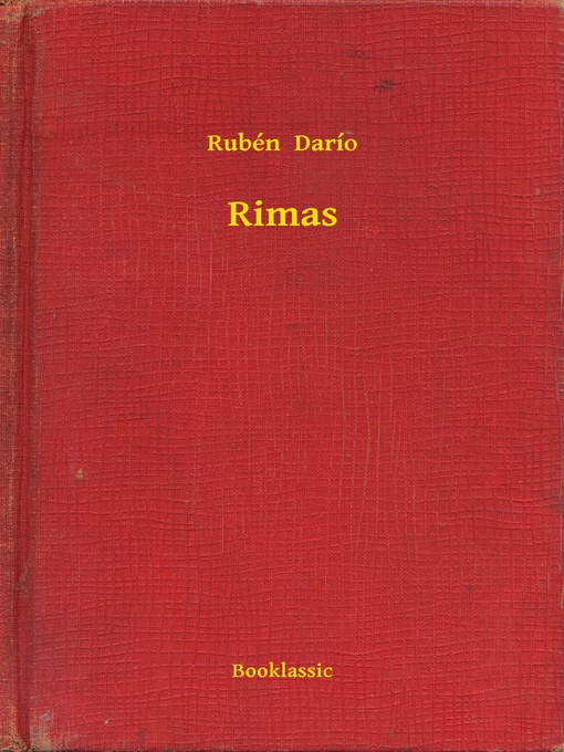 Title details for Rimas by Rubén  Darío - Available